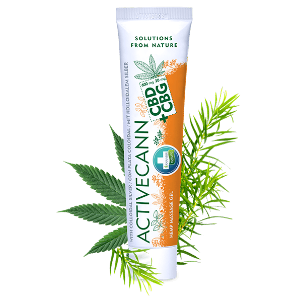 Annabis Activecann gel CBD+CBG para masaje